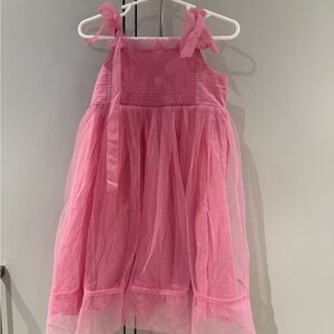 Tutu Du  Monde Pink Tulle Dress with Bow Straps